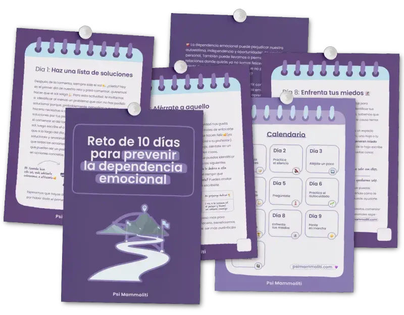 Reto de 10 días para prevenir la dependencia emocional