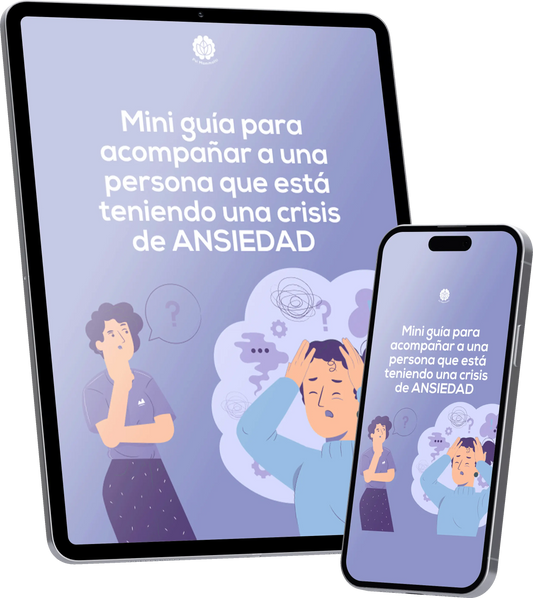 Mini guía para ayudar a alguien que está teniendo una crisis de ansiedad