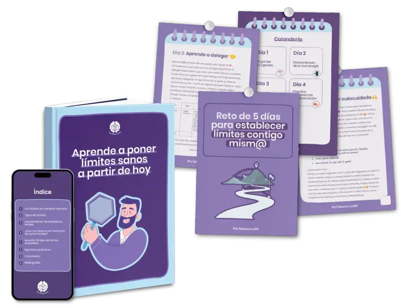 Aprende a poner límites sanos a partir de hoy (EBOOK + RETO)