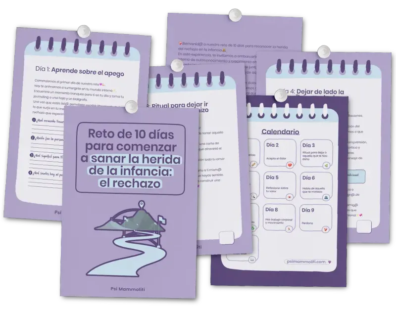 Reto de 10 días para comenzar a sanar la herida de la infancia: el rechazo