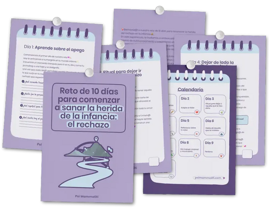 Reto de 10 días para comenzar a sanar la herida de la infancia: el rechazo