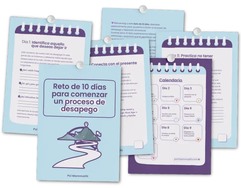 Reto de 10 días para comenzar un proceso de desapego