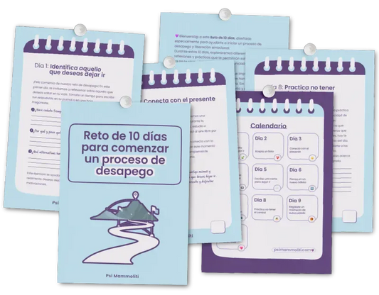 Reto de 10 días para comenzar un proceso de desapego