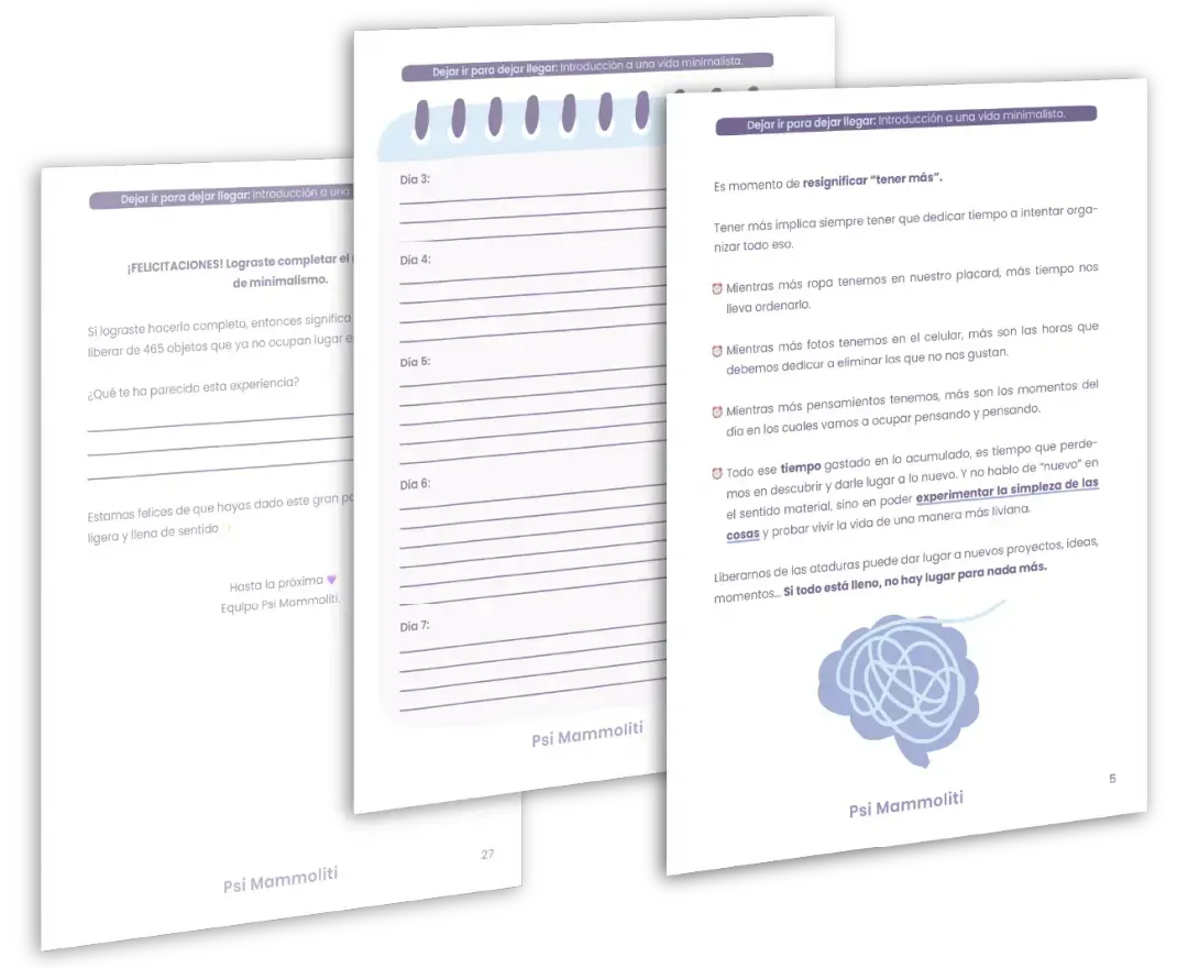 Introducción a una vida minimalista