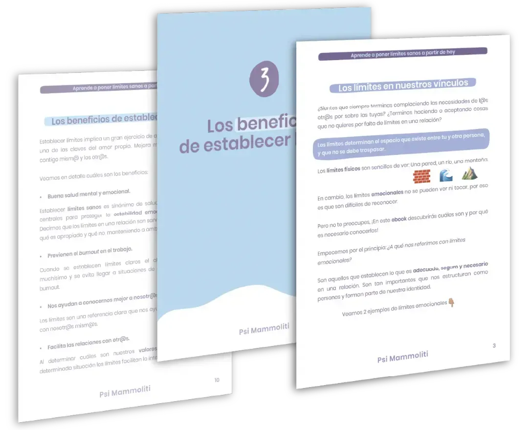 Aprende a poner límites sanos a partir de hoy
