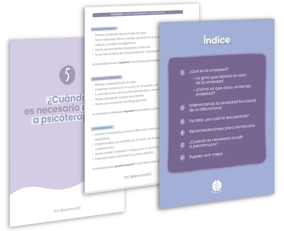 Ansiedad: ¿Cómo identificarla y disminuirla?
