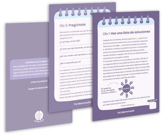 Reto de 10 días para prevenir la dependencia emocional