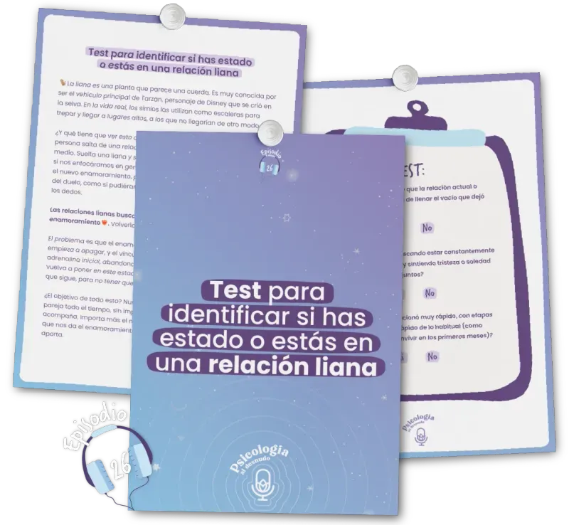 Test para identificar si has estado en una relación liana
