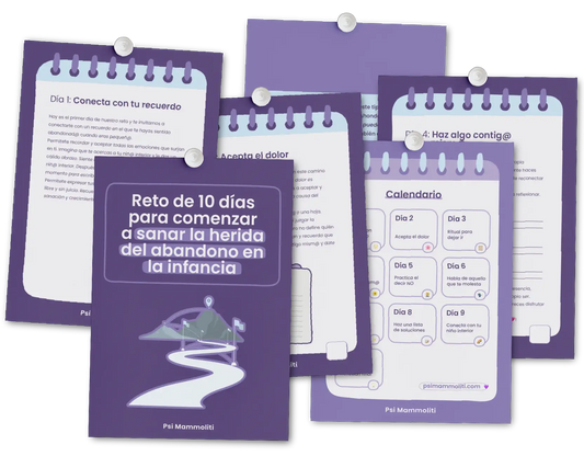 Reto de 10 días para comenzar a sanar la herida de la infancia